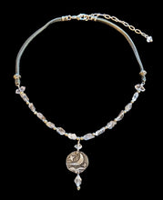 moon & stars herkimer diamond set