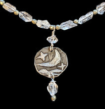 moon & stars herkimer diamond set