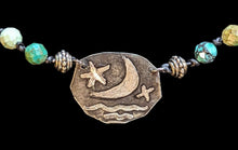moon & stars turquoise set