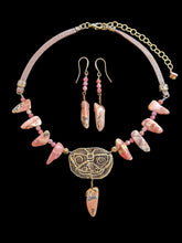 moth & rhodochrosite set