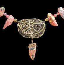 moth & rhodochrosite set