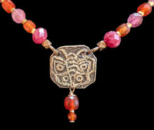pink & orange moth set