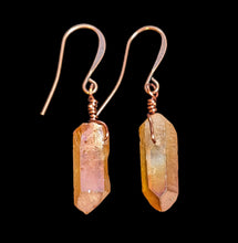 copper leaf & flower agate set