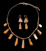 pearl & copper set