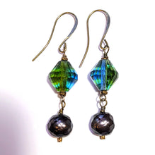 pearl & glass choker set