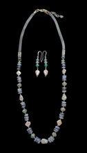 pearl & iolite set