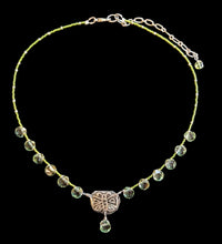 butterfly & peridot set