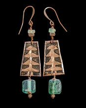 pine tree & roman glass set