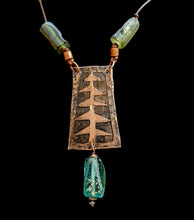 pine tree & roman glass set