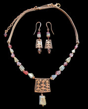 pine trees & labradorite set