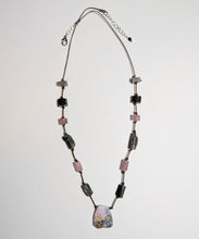 pink opal & mixed stones set