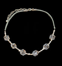 quartz crystal & pearl set # 1