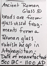 roman glass & pearl set