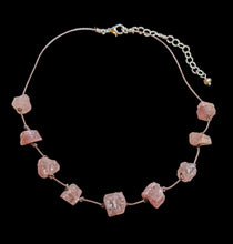 strawberry quartz choker set