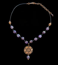 sunflower & amethyst set