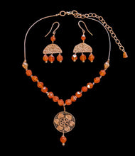 sunflower & carnelian set