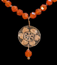 sunflower & carnelian set