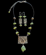 branches & peridot set