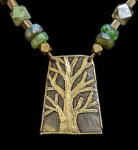 tree & green labradorite set