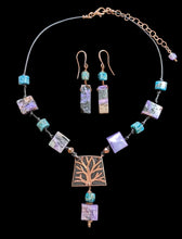 tree & charoite set