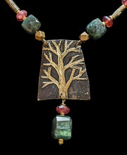 tree & green labradorite set