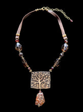 quartz & garnet tree set