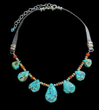 turquoise & carnelian set