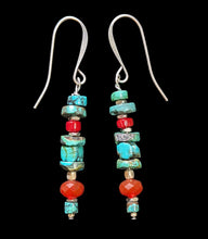 tribal turquoise & carnelian set