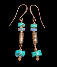 turquoise & lapis tree set