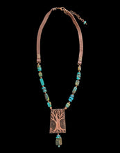 turquoise tree set