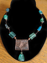 etched copper bee set - sunroot studio