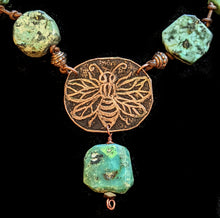 bee & african turquoise set
