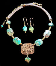 bee & chrysocolla set - sunroot studio