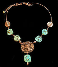 bee & african turquoise set
