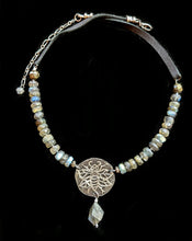 bee & labradorite set