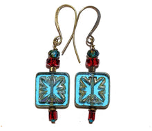 tribal sun czech glass set