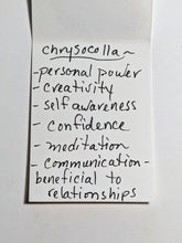 flower & chrysocolla set