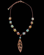 copper leaf jasper set