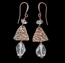 copper tree & quartz set