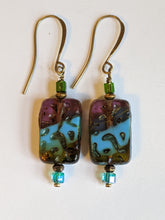 czech glass picasso earrings # 5 - sunroot studio