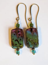 czech glass picasso earrings # 5