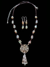 dandelion & rutilated quartz set - sunroot studio