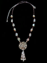 dandelion & rutilated quartz set