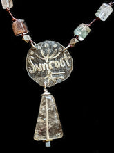 dandelion & rutilated quartz set