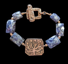 dill flower & iolite set