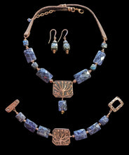 dill flower & iolite set