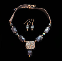 dill flower & iolite set