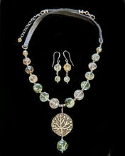 dill flower & rutilated quartz set