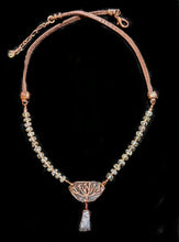 dill flower & rutilated quartz set