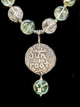 dill flower & rutilated quartz set